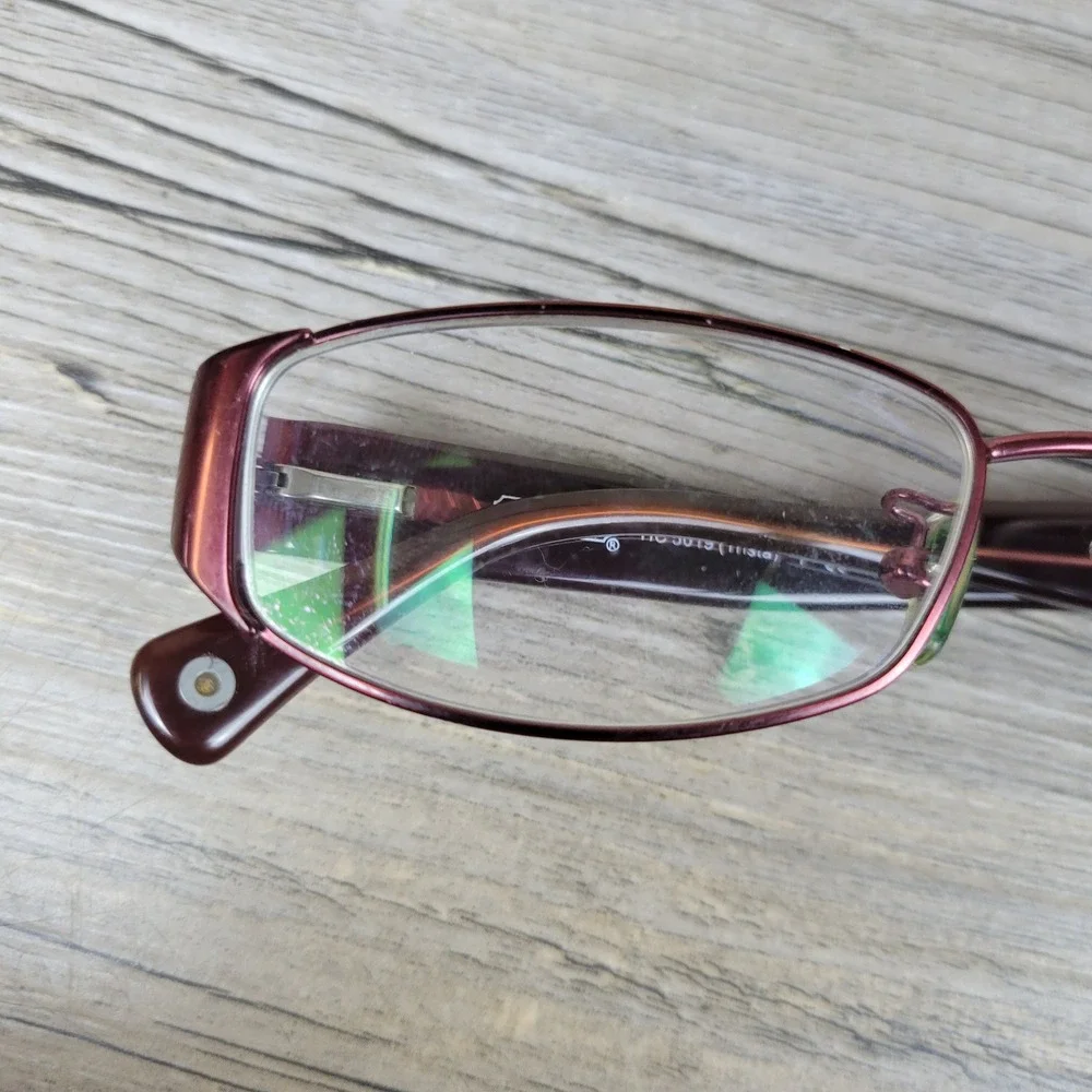Coach Eyeglass Frames HC5019 Trista 9084 Satin Berry Rectangular Women 52-16-135